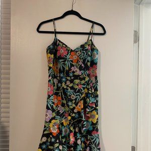 JCrew Made with Liberty Fabric Floral Cotton Dress